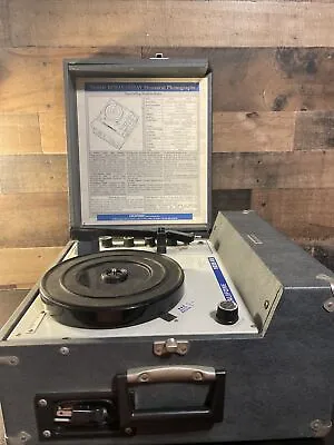 Califone 1030AV Portable 3-Speed Classroom Phonograph Record Player (33606-1) • $65