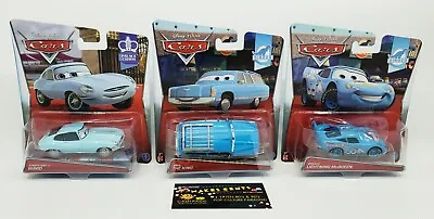 LOT OF 3 - Disney/Pixar Cars - Dinoco (WARDTHE KINGLIGHTNING McQUEEN) - NEW! • $29.98