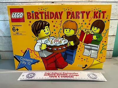 Lego Birthday Party Kit Minifigure Kit 10x Minis 852998 NEW Sealed Inv-1448 • $59.95