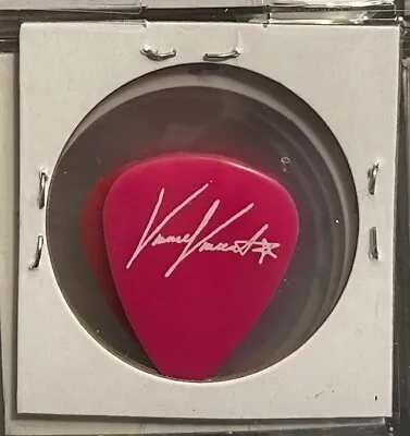 Vinnie Vincent Invasion Vinnie Vincent Vintage 1986 Tour Guitar Pick Hair Metal • $49.95