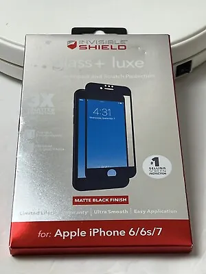 ZAGG Invisible Shield Glass+Extreme Impact & Scratch Protection IPhone 6/6s/7 • $10.99