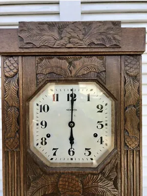 Clock Carillon Westminster Vedette Art Deco  LA JOIE DE VIVRE  1930's. • $600
