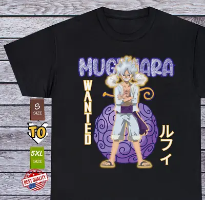 Mugiwara Monkey D. Luffy Gear 5 T Shirt Anime One Piece Tee Manga Japan Clothing • $18.68