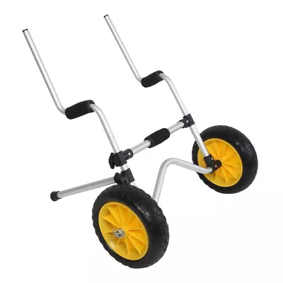 Kayak Canoe Trolley Gear Cart Trailer Aluminum Carrier With Wheels • £36.99