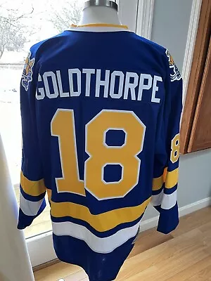 Goldie Goldthorpe Minnesota Fighting Saints Wild Hockey Jersey 3XL • $175