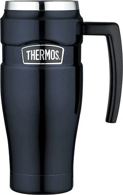 $40.99 • Buy New THERMOS Stainless King S/Steel Vacuum Insulated Travel Mug 470ml With Handle
