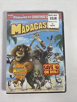 Madagascar (DVD 2009 Full Frame) New Sealed • $14