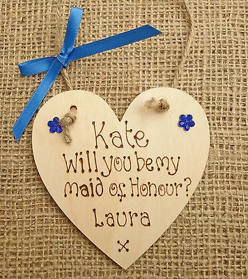 Friends Shabby Chic Personalised Heart Gift For Best Special Friend Sister Aunty • £5.99