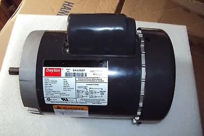 Dayton 6K436 Capacitor-Start General Purpose Motor 3/4 Hp 115/208-230V  1 PH • $142.95