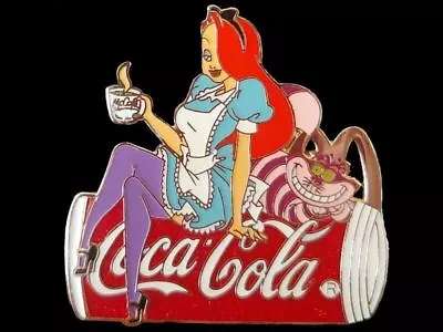 £13.82 • Buy Fantasy Disney Pin McDonalds Jessica Rabbit  Alice Wonderland Cheshire Cat Coke
