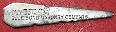 Cement Mortar String Line Pin Tool Gauge Lonestar Blue Bond Vintage Masonry • $3.99