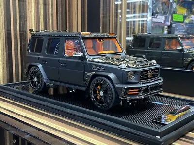 1/18 Mercedes-Benz G63 MANSORY Matt Black Motorhelix • $499.99