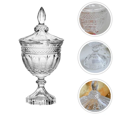 £19.74 • Buy 1Pc Candy Jars For Candy Buffet Glass Cookie Dish Box