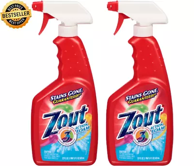 Zout Stain Remover Spray For Laundry Triple Enzyme Formula 22 Ounce Pack Of 2✅ • $9.99