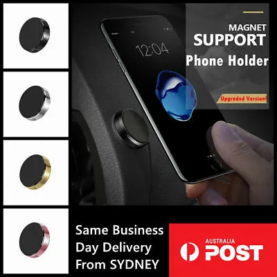 Universal Magnetic Magnet Dashboard Mobile Phone Holder Dash Car Mount Stand AU • $3.75