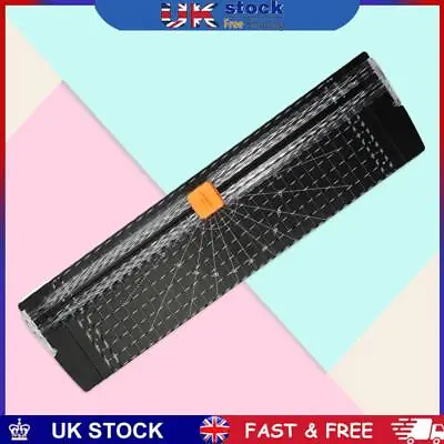 A4 Paper Cutting Machine DIY Supplies Portable Guillotine For Office (Black) • £7.39