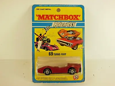 Matchbox Blisterpack # 69 Turbo Fury • $35