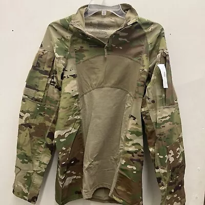 Nwot Army Issue Ocp Multicam Combat Shirt *large* Flame Resistant 1/4 Zip • $49.99