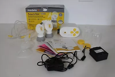 Medela Pump In Style Breast Pump Double Electric W/ Power Adapter & Battery Pack • $59.50