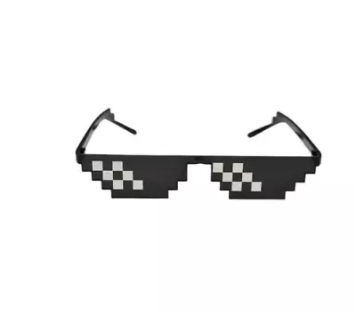 Thug Life Sunglasses Deal With It 8/6 Bit Pixel Glasses Cool Fashion Goggles • $6.35