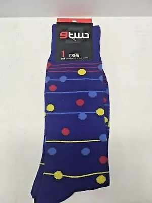 Mens - Novelty Funny Dress Fashion Socks - Colorful Bright - CHOICE - USA STOCK • $8.09