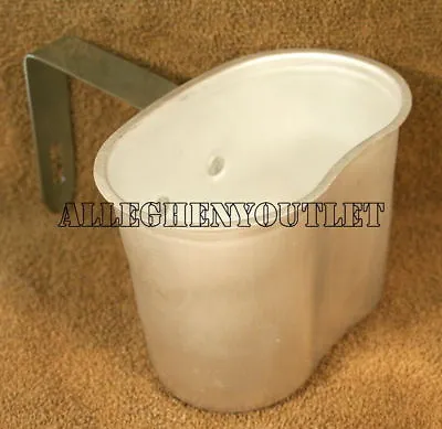 Aluminum G.I. Military Style Aluminum 1 Quart Canteen Cup 513 Rothco • $7.49