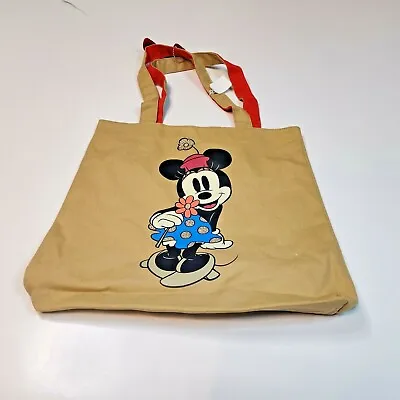 Disney Minnie Mouse Canvas Tote Shopper Bag Bag For Life • £5.99