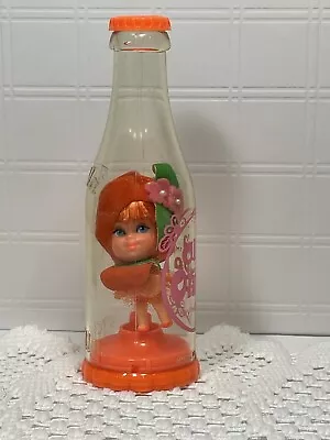 Vintage Olivia Orange Mattel Doll Liddle Kiddles W/ Soda Bottle Beautiful! • $25