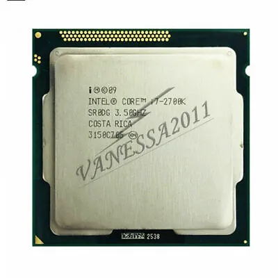 $219.69 • Buy 1PCS USED Intel Core I7-2700K CPU Quad Core 8-Thread 3.5GHz 8M SR0DG LGA 1155