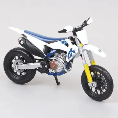 1/18 Scale FS 450 Supermoto Motorcycle Model Diecasts Toy Motocross Racing Bike • $34.99