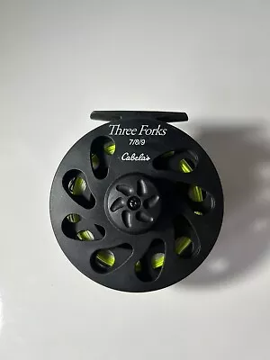 CABELA'S THREE FORKS 7/8/9 Large Fly Fishing Reel • $21.81