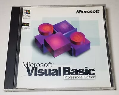 Microsoft Visual Basic  Professional Edition W/ CD Key • $14.99