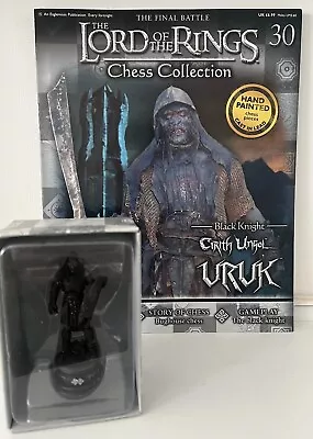 Eaglemoss Lord Of The Rings Chess Collection Set 1 No. 30 Cirith Ungol Uruk 2007 • £29.99