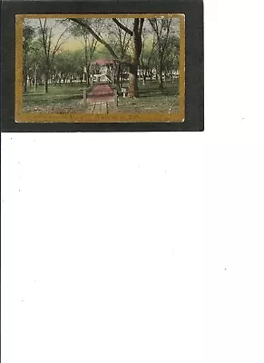 ILLINOIS VINTAGE PC  Lake View Park Avena  1-15-1910 Avena To Moweaqua IL. • $1.59