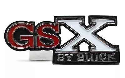 New Front GSX By Buick Grille Emblem Red Black & Chrome Trim / 1970 Gran Sport • $79.99