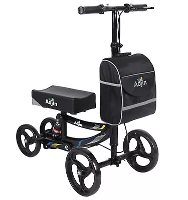 Aojin Steerable Knee Walker Deluxe Medical Scooter For Foot Injuries 2022 Upgrad • $109.99