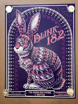 Blink 182 Poster Print Missouri Tour Concert 2017 Screenprint 18x24 Signed #d 50 • $109