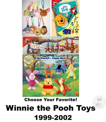 McDonald's Disney Winnie The Pooh Toys-Various Years-Choose! • $7