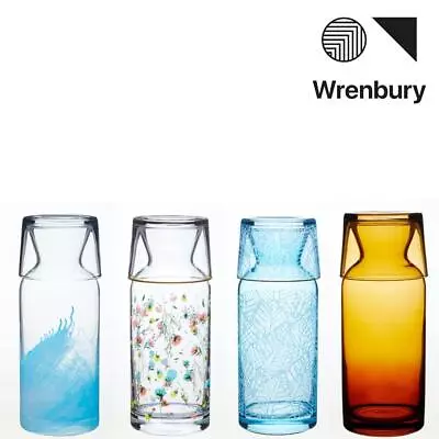 Wrenbury Bedside Water All In One Carafe Cup Tumbler Set In Various Colours • £18.99