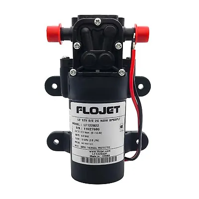 Flojet Miniature Compact Demand Spray Water Pump - 1 GPM - 40 PSI - 3/8  Ports • $39.95