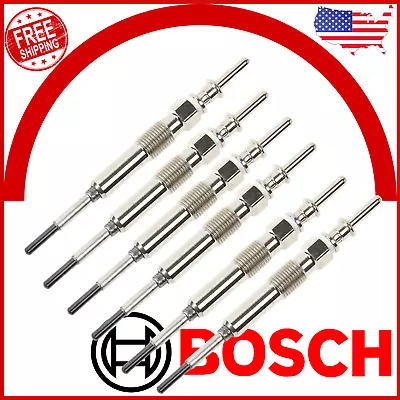 BOSCH Set Of 6 Glow Plugs 0250603009 For BMW E90 335d 2009-2011 E70 X5 2009-2013 • $181.95