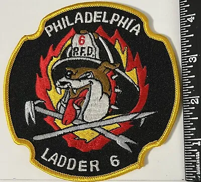 $3.95 • Buy Philadelphia Fire Department Ladder 6 Patch