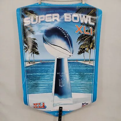 NFL Super Bowl XLI Vince Lombardi Trophy 2007 Poster EUC • $14.99