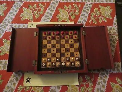 Vintage Allan Troy Chess Set- 19th C. Whittington/Jaques Style Chess Set Ed 2/3 • £385.09