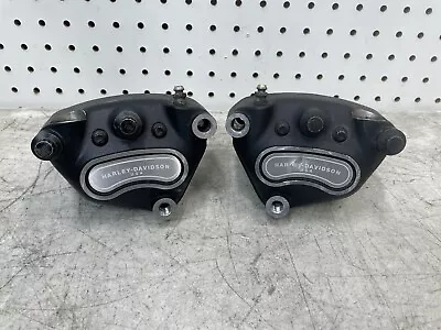 OEM Harley Dual Disc Front Brake Calipers 20000-Newer FLH FLT FXR FXD Dyna XL • $120