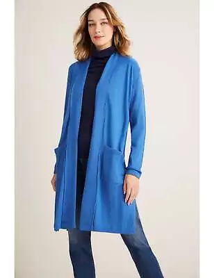 Capture - Womens Jumper - Long Winter Cardigan Cardi - Blue Sweater - Warm Wear • $15.57