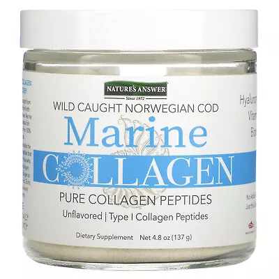 Marine Collagen Wild Caught Norwegian Cod Unflavored 4.8 Oz (137 G) • $29.24