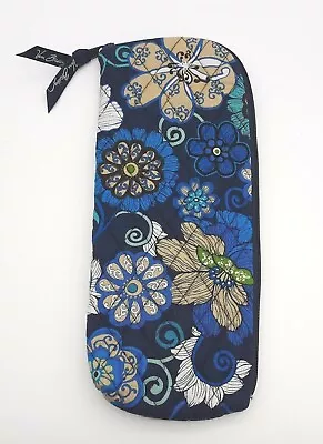 Vera Bradley Mod Floral Blue Straighten Up & Curl Iconic Curling Flat Iron Cover • $14.39