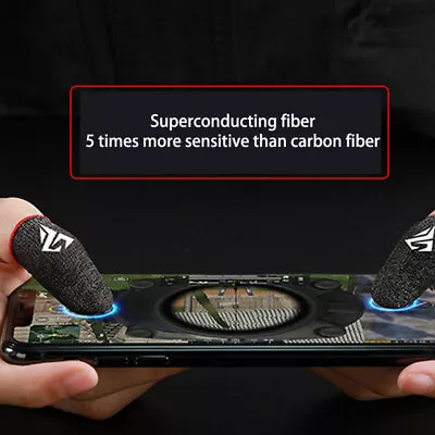 $2.70 • Buy New 1Pair Gaming Finger Sleeve Breathable Fingertips For PUBG Mobile GamesL GXWE