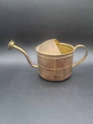 Vintage Small Brass Watering Can Hong Kong Has Patina Use For Plants Or Decor • $43.20